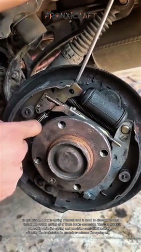 Brake Spring Removal Trick