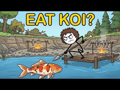 Why We Don't Eat Koi Fish ? 