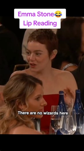 | Didn't realise Emma Stone is OBSESSED with Harry Potter! #oscars #emmastone #harrypotter #lipreading