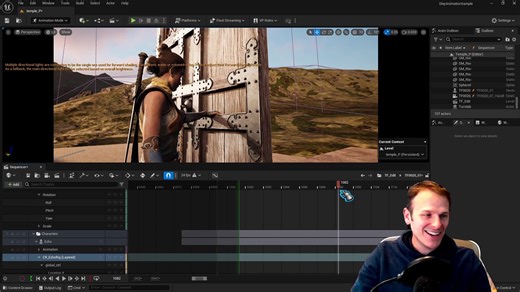 Unreal Slay Animation and Camera Polish Pass