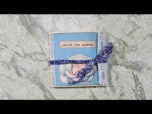 Fold Out Mini Album / Folio: A File Folder Project