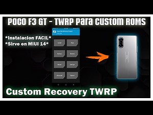 Poco F3 GT - Como Tener TWRP Redmi K40 Gaming MIUI 14 FACIL Y RAPIDO