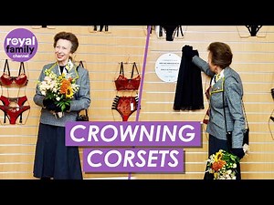 Princess Anne Makes Rare Royal Visit to Luxury Lingerie Workshop
