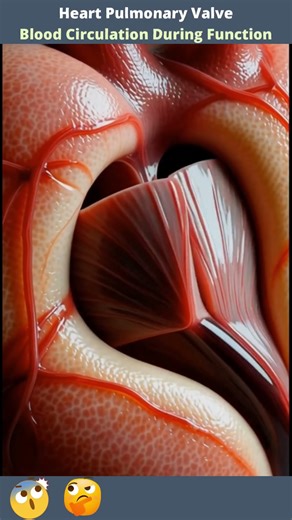 Pulmonary Valve of the Human Heart