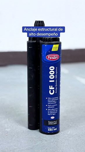 Anclajes Químicos de Alta Resistencia con FesterCF1000