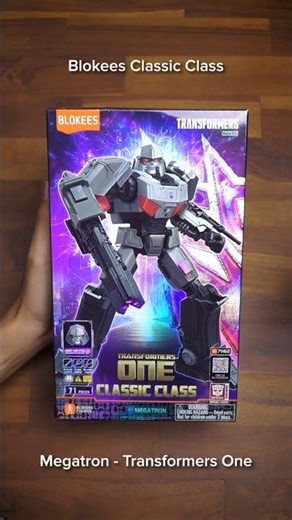 Blokees Classic Class Megatron Transformers One - Quick Assembly.
