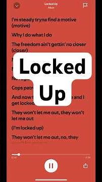 Locked Up by Akon (lyrics ) #spotifyhits #lyrics #song #music #akon #lockedup #fyp