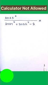 How to Solve | This Math Problem | Without a Calculator!