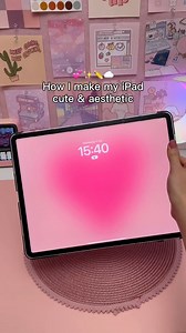47K views · 4.9K reactions | aesthetic iPad homescreen tutorial  I used procreate for the heart wallpaper and tapekit app for the animated widgets, on my iPad pro with apple pencil ✏️ ⁣Come learn more iPad tips with me 﫶 ⁣ #ipad #ipadpro #ipadaesthetic #ipadtips #applepencil #procreate #widgets #homescreen #ipadwallpaper #ipadtutorial #procreatetutorial #ipadapps #appleipad #procreatetips | HappyDownloads | Facebook