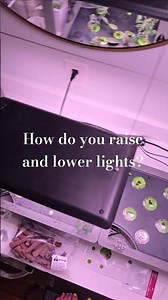 how to raise and lower lights in farm aerogarden #plantastix #aerogarden #garden #hydroponics