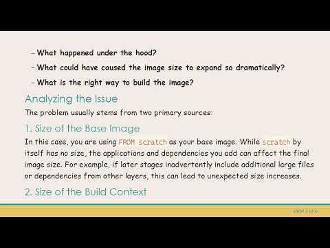 Understanding the GB Size Issue in Docker Image Builds