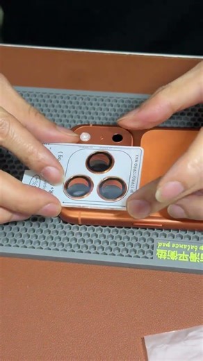 How to Install iPhone 17 Camera Protector Perfectly 🎯 #iphone #tutorial #cameralens