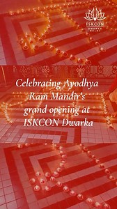 At ISKCON Dwarka, we are all set to inaugurate Ayodhya Ram Mandir with 108000 Diyas! Join us from 17-23rd January to welcome Lord Ram home and celebrate Deepotsav together ❤️ #iskcondwarka #krishnabhakti #krishnaconsciousness #krishnalove #harekrishna #ISKCONfestival #diyas #Rammandir #Ayodhaya | ISKCON Dwarka New Delhi