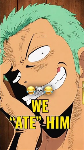 When Zoro Told Them He Ate Usopp 😂 #onepiece #animeshorts #animeeditz #zoro