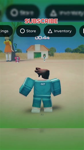 red light green light squid game gameplay in Roblox #roblox #gaming #youtube #shorts