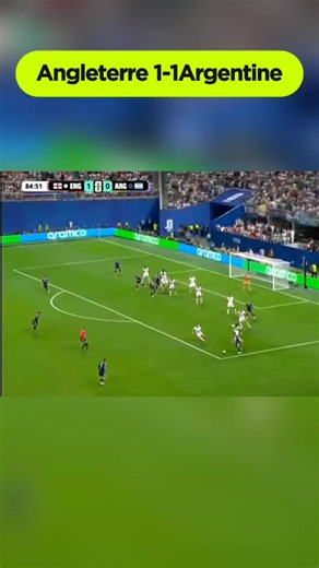 Argentine vs Angleterre 1-1 — score, résumé et faits marquants