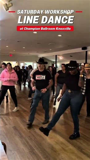 Line Dance Knoxville TN | Beginner Line Dance Classes with Rebecca Sheridan at Champion Ballroom