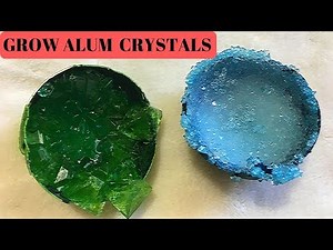 How to grow Alum Crystals at Home | Real Easy!!