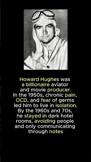 Howard Hughes: billionaire aviator who vanished from the world