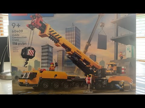 Building lego set 60409 Mobile construction crane 🏗️