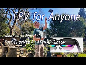 Brilliant Upgrade for Your Mini 5 Pro! RayNeo Air Pro 4 AR Glasses for Easy FPV