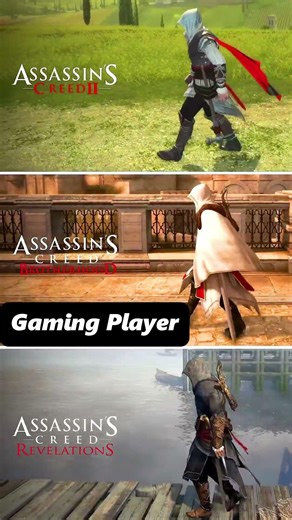 Ezio’s Evolution: AC2 vs Brotherhood vs Revelations Walking Comparison! 🦅