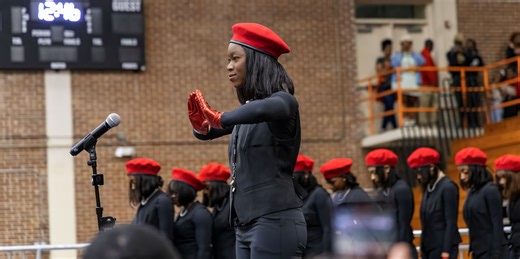 FAMU drum major Dupe Oloyede sparkles at DST probate