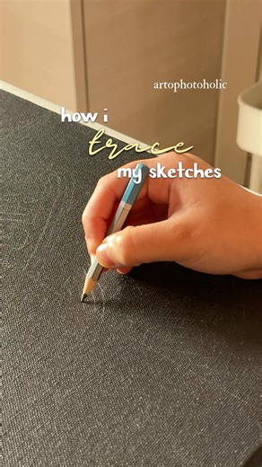 Khush’s Art / Customised Paintings & Handmade Gifts on Instagram: "How to trace on a canvas with 100% efficiency 👍 Paints: @liquitexofficial @montmarteart from @hs_mart_official_ Hakimi Stationers (HS Mart) is having a Diwali Sale - upto 80% off Stock up before it’s too late!! 😍 Use coupon code KHUSH10 on hsmart.co.in (HS Mart - Hakimi Stationers) for an additional 10% off 😍 Link of website in bio of @hs_mart_official_ [ canvas painting, black canvas, acrylic painting tutorial, aesthetic art 