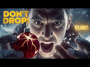 Last to Break the Ornament Wins $1,000! 🎄💥 (Christmas Challenge)