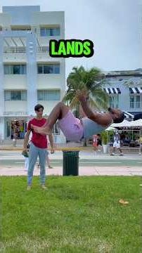 HE LEARNED BACKFLIP FAST😳 #shorts