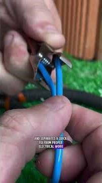 Alligator clip: the correct way to attach a wire#ElectricalBasics #WiringTip #SafeConnection