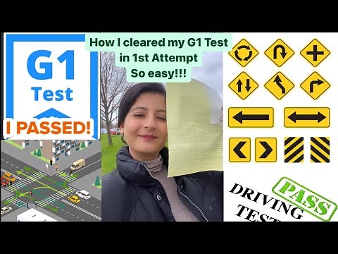 G1 DRIVING TEST IN CANADA 2023 | PASSED IN 1ST ATTEMPT | BEST TIPS | PROCESS AND PREPARATION