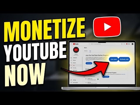 How to Activate YouTube Monetization - Beginner Guide