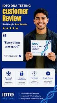 New Paternity Testing Customer Review | IDTO DNA