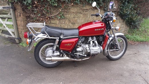 1979 Honda GL 1000 Goldwing Dark red Manual, 5 speed in M...