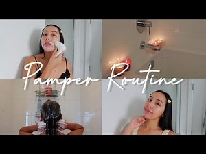 PAMPER ROUTINE 2022 | Self Care Day, Relaxing & Calm Spa Night | Kisha Alejandra