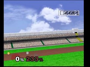 SSBM Home-run Contest Peach 991.1m
