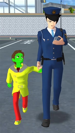 dancing yuta 👮🏻 #sakuraschoolsimulator​ #sakura​ #shorts​ #shortsviral​