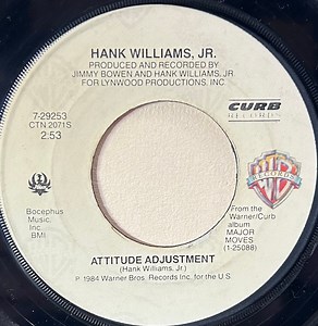 Hank Williams, Jr. - Attitude Adjustment