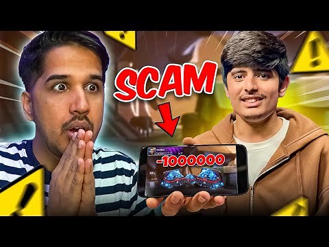 AJUUBHAI SCAMMED MY 1 MILLION DIAMONDS 😭