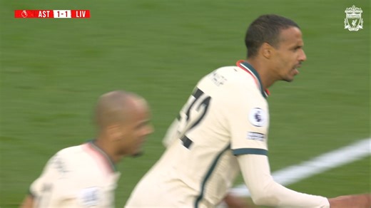 290K views · 10K reactions | Matip and Mane secure the three points at Villa Park ✊ #AVLLIV '21/22 ️ | Liverpool FC | Facebook