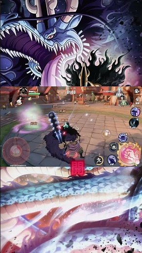 Kaido's Dragon Form is TOO STRONG! 🐉🔥 #OnePieceFightingPath #Kaido #wanokuni