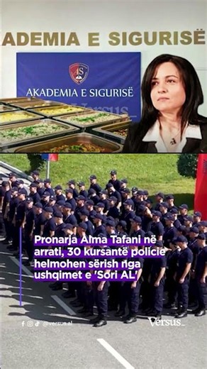 Pronarja Alma Tafani në arrati, 30 kursantë policie helmohen sërish nga ushqimet e 'Sori AL'