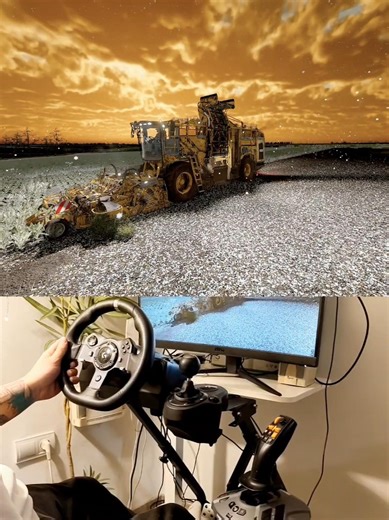 Farming Simulator ROPA Panther 2 Logitech Steering Wheel Thrustmaster Farmstick #dkgc #ropa #fs22