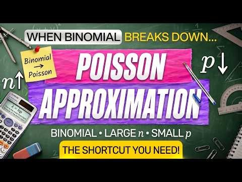 When to Use Poisson Approximation? | Concepts, Conditions & Solved Numerical
