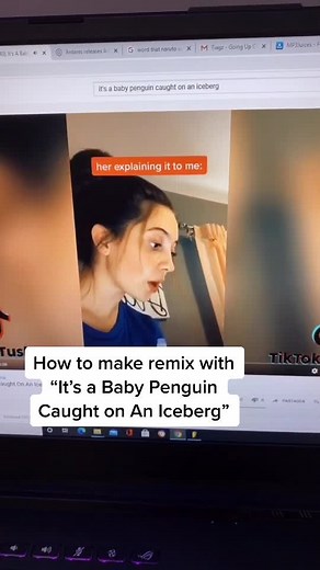 How to Make a Remix with 'It's a Baby Penguin Caught on an Iceberg'