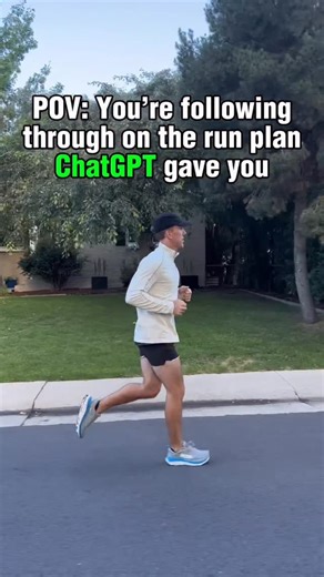 Dr. Casey Guthmiller, PT, DPT on Instagram: "I have some beef with ChatGPT. And okay, okay, yes - I do have some bias. I am a physical therapist and run coach, so I have my thoughts on what a sound, individualized run program should look like. However, I asked ChatGPT to make me a run plan for a total beginner. And for most complete beginners, the plan was far too aggressive in its progressions, and also had little to no focus on recovery (namely, it did not include a recovery week with decrease