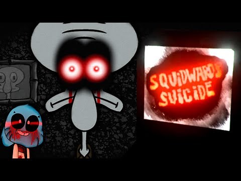 SQUIDWARD SUICIDE.EXE CREEPYPASTA TURNED INTO A REAL GAME (By the Dev of Gumball The Grieving.exe)