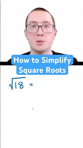 How to Simplify Square Roots in 60 Seconds!