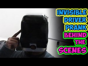 Invisible Driver Prank Behind The Scenes!